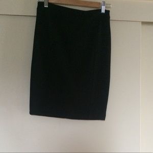 Black work skirt